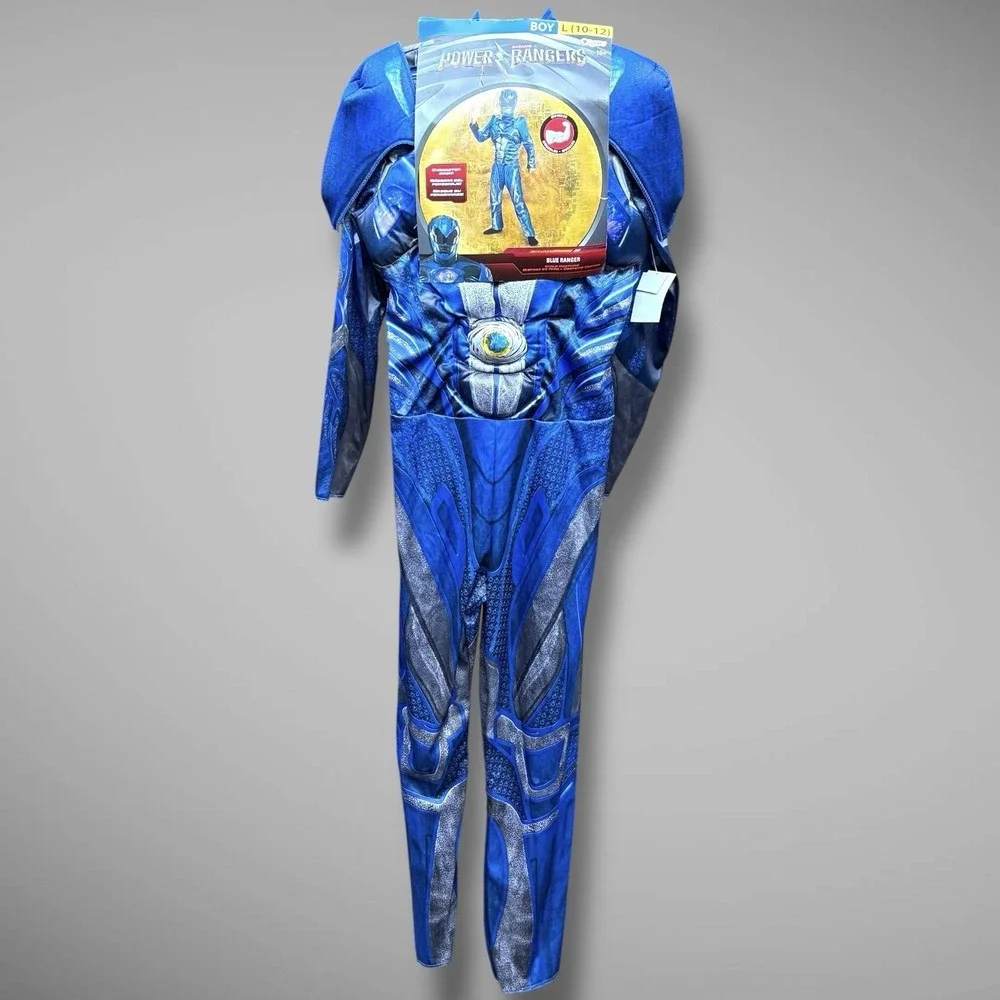 Power Rangers Blue Ranger Costume‎ Kids L (10-12yrs)
